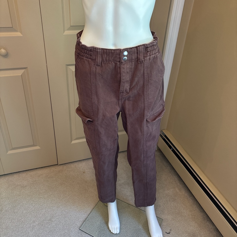 PACSUN brown cargo jeans